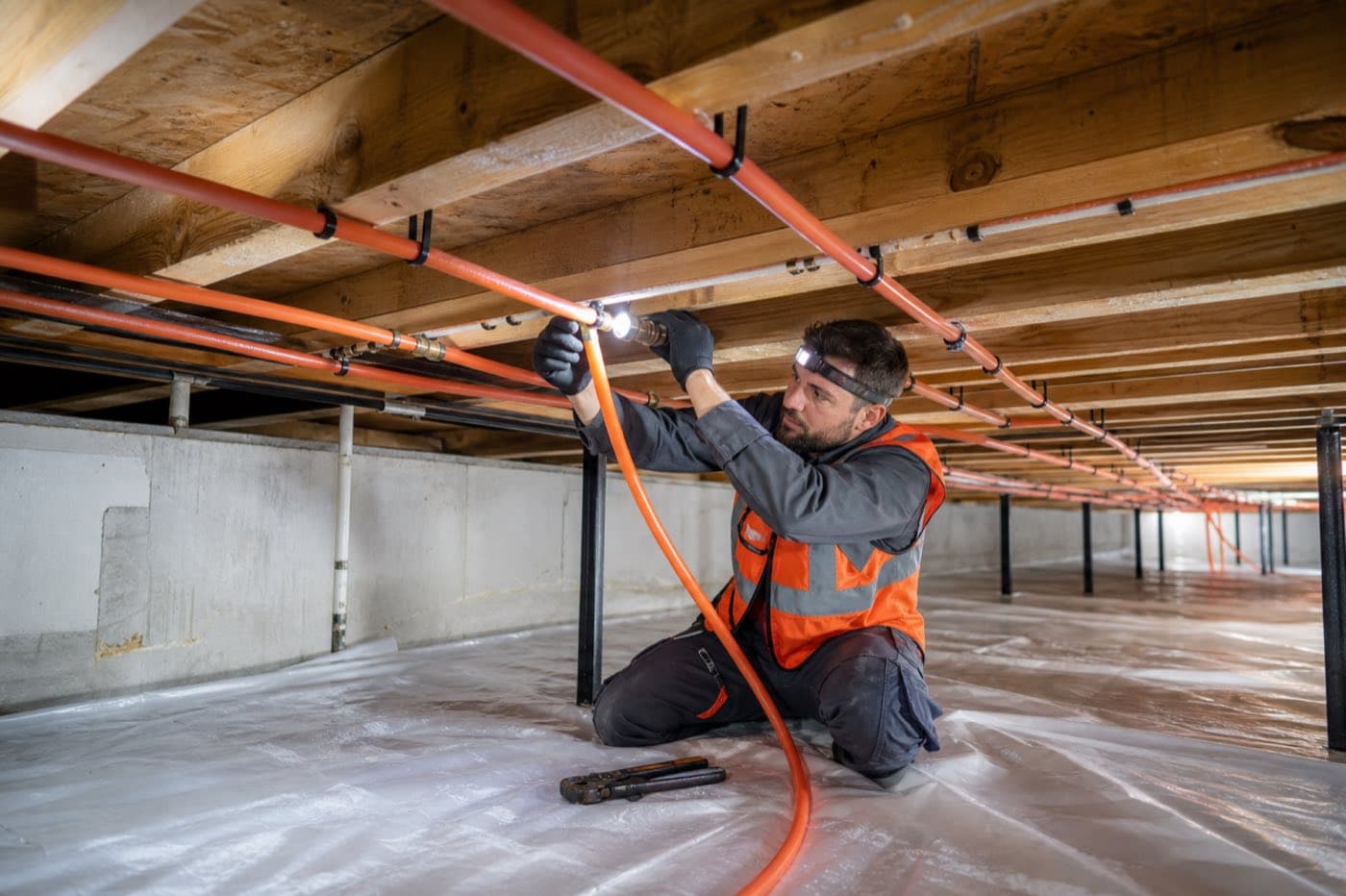 Crawl Space Repiping — Poly B Replacement Surrey Pros