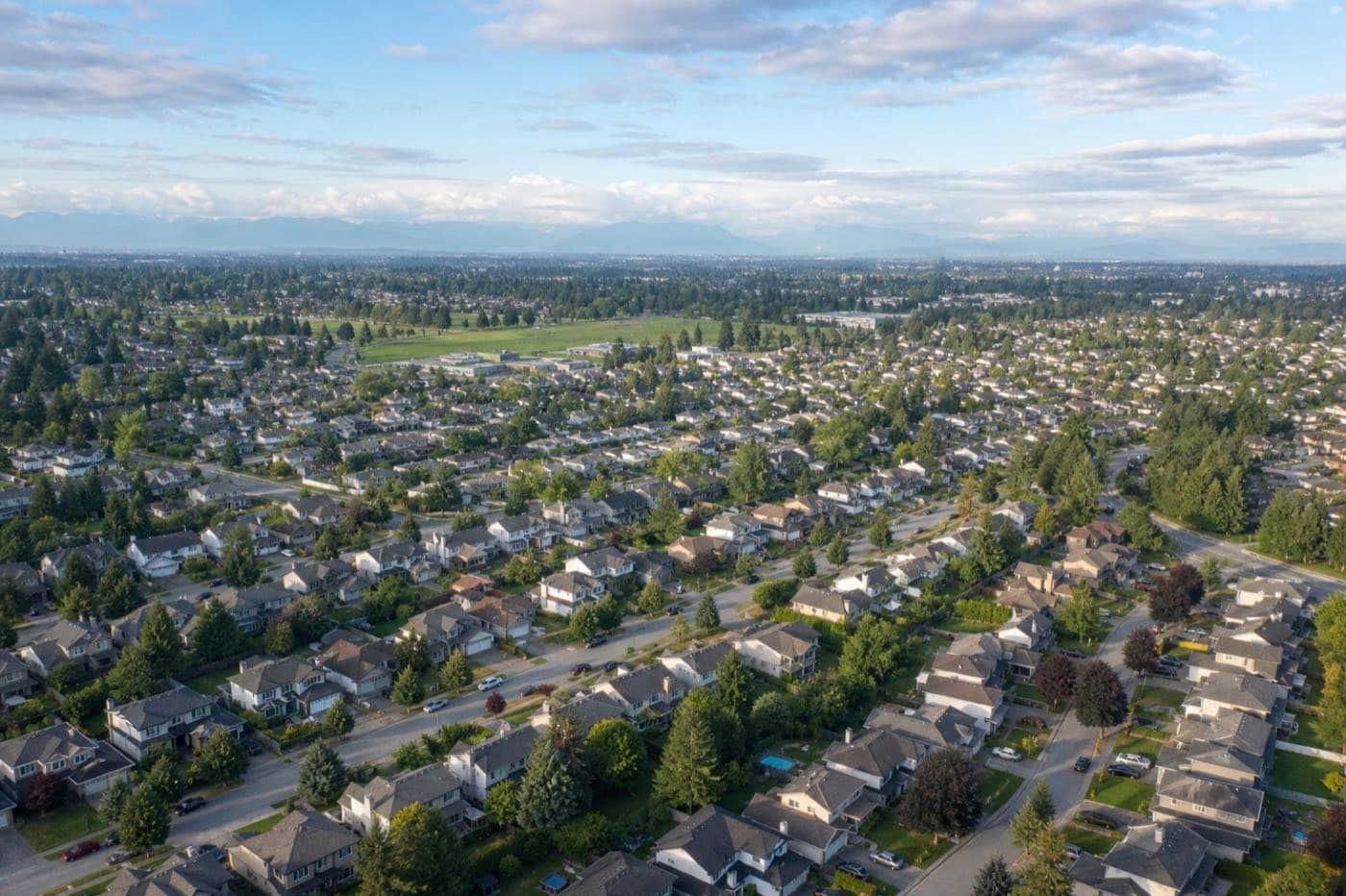 Surrey BC residential neighbourhoods — Poly B replacement coverage area
